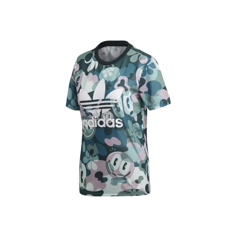 Adidas Originals T Shirt Women's Green-0