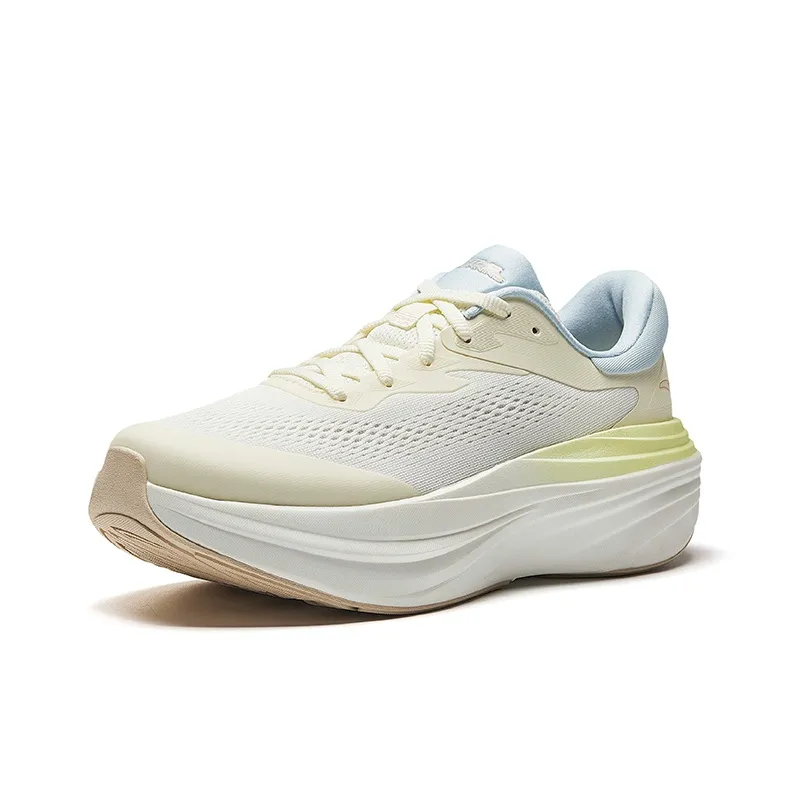 Anta Anti Slip Wear Resistant Low Top Casual Running Shoes Women's White-1
