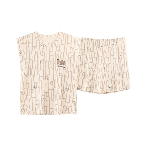 Qiao Ni Tong Pajama Set Women's Image Color
