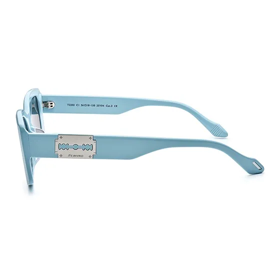 THE OWNER Plate Frame Rectangular Sunglasses Unisex-23