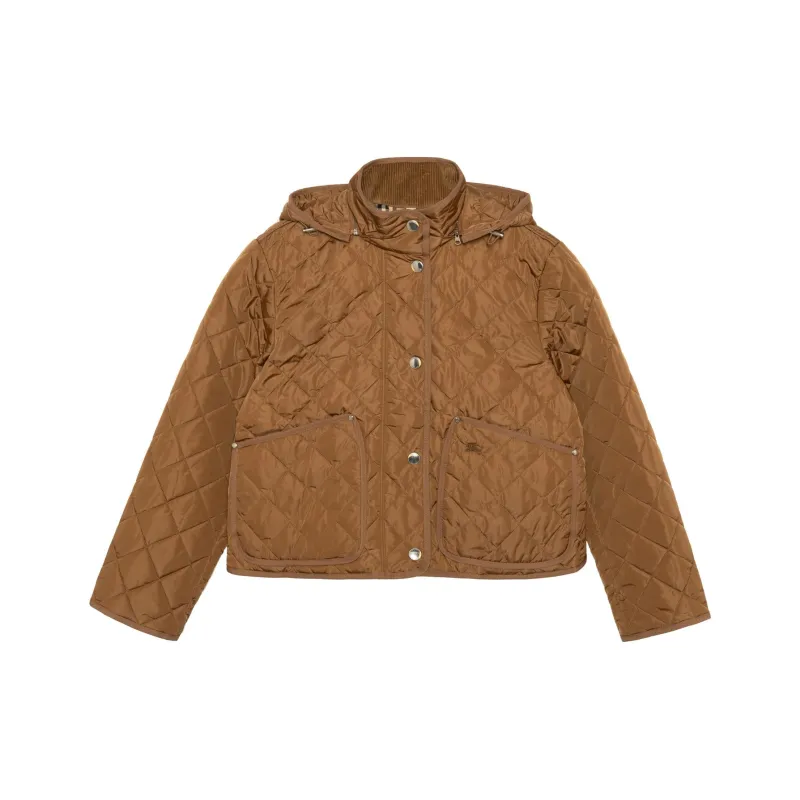 Burberry Quilted Hooded Jacket-0