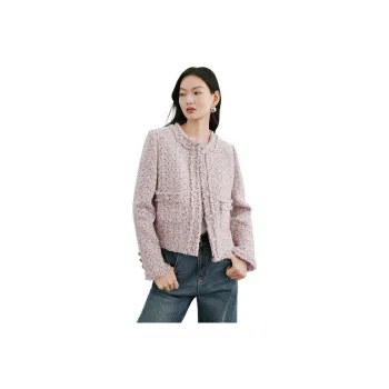 Hopeshow SS24 Jackets Coats Women's Misty Pink