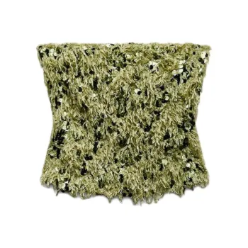 ZARA Strapless Top Women's Medium Green
