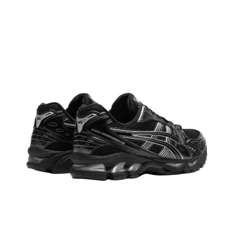 Asics Gel Kayano 14 Anti Slip Wear Resistant Low Top Running Shoes Women's Black White-3