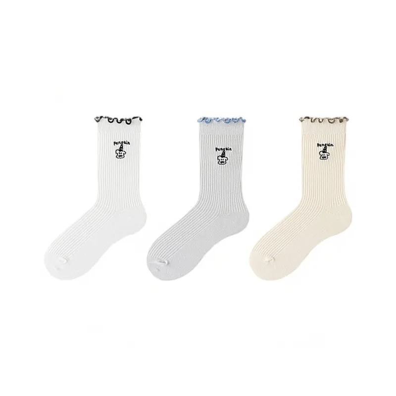 H YXIANG Mid Calf Socks Women's Combo Set-0