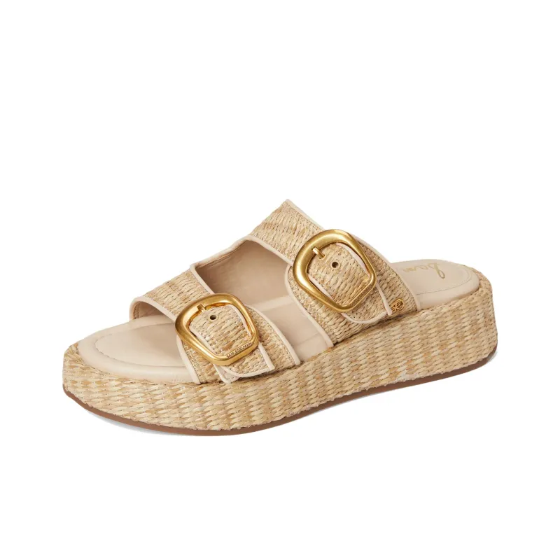 SAM EDELMAN Slide Slippers Women's Beige-1