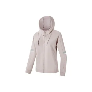 XTEP Variety Training Collection Jackets Coats Women's Gray Pink