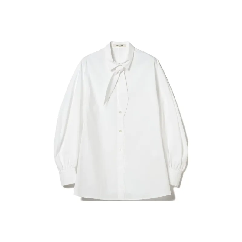 Beams Shirts Women's White-0