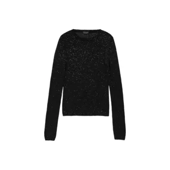 Balenciaga Sequinned Long Sleeve Top