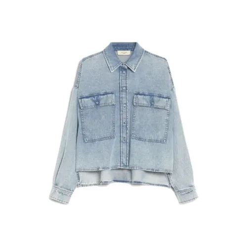 WEEKEND MaxMara Zemira Button Up Denim Shirt