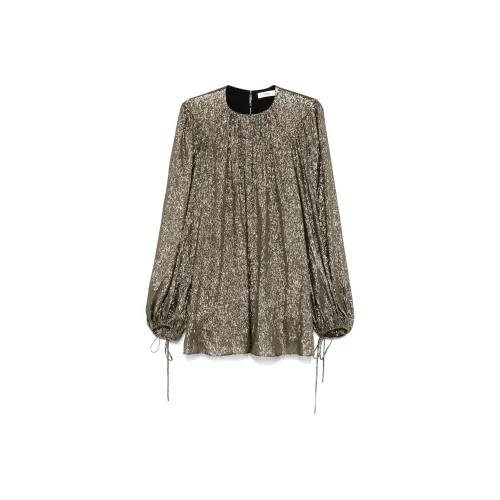 Chloé Gathered Mini Dress