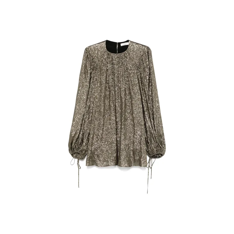 Chloé Lamé Blouse-0