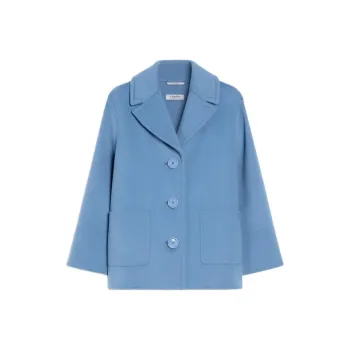 'S MAX MARA Windsor Button Up Straight Hem Coat
