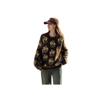 【dme】 Knitwear Women's Chocolate