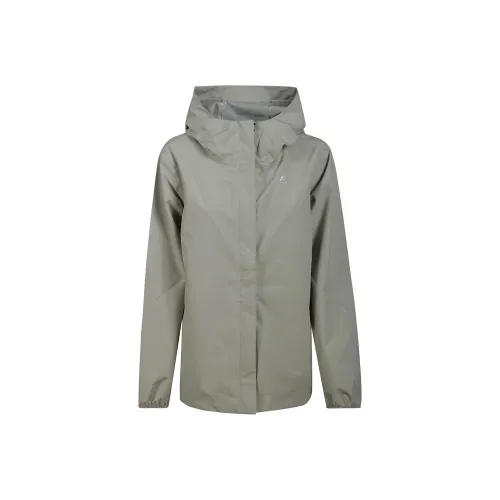 K WAY Jackets Coats Women's Green