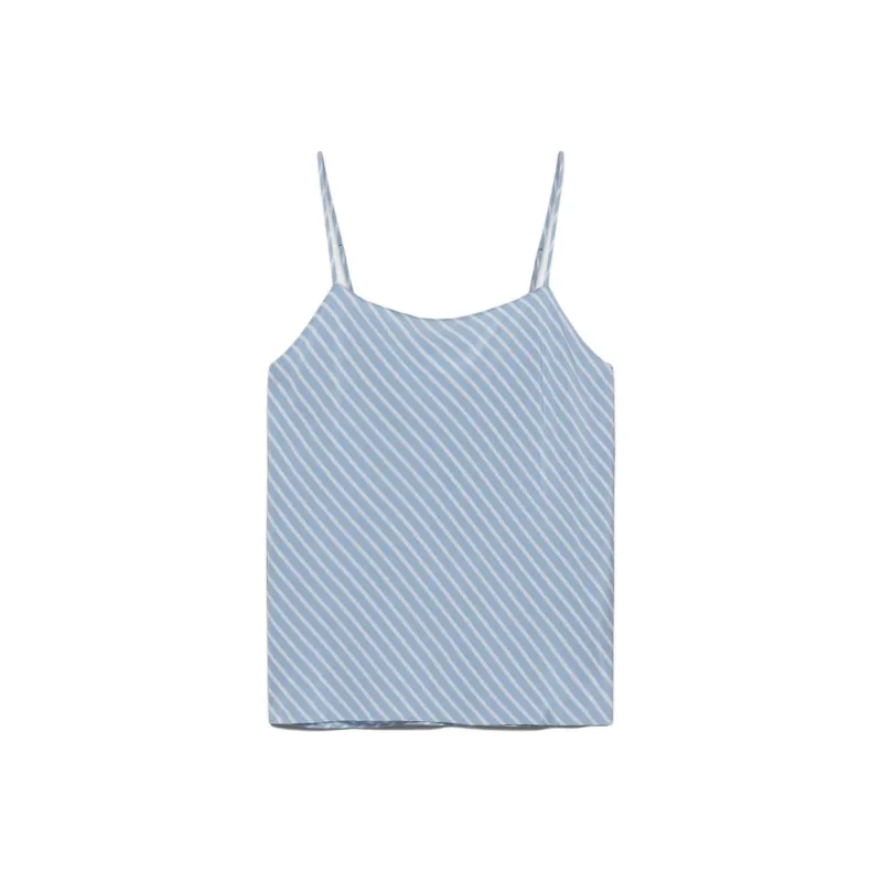 ARITZIA FW24 Babaton Semma Silk Camisole Camisole Women's Cornflower Blue White-0