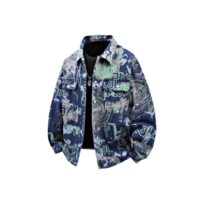 KRISTALIA Jackets Coats Unisex Blue-0