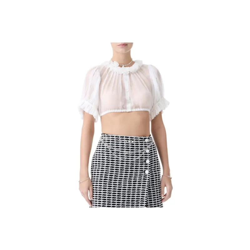 CHANEL 25S Spring Summer Collection Shirt Women's White-0