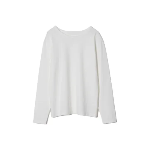 PRISTINE Drop Shoulder Sleeve T-Shirt Women's White