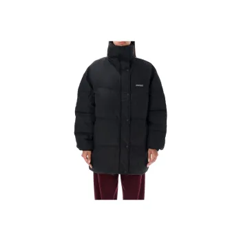 ISABEL MARANT Logo Patch Drop Shoulder Puffer Jacket