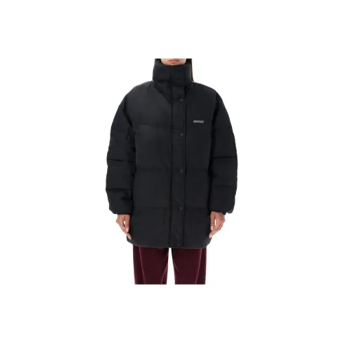 ISABEL MARANT Logo Patch Drop Shoulder Puffer Jacket