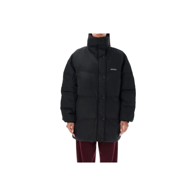 ISABEL MARANT Logo Patch Drop Shoulder Puffer Jacket-0
