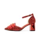 Red[Heel Height 6.5cm]