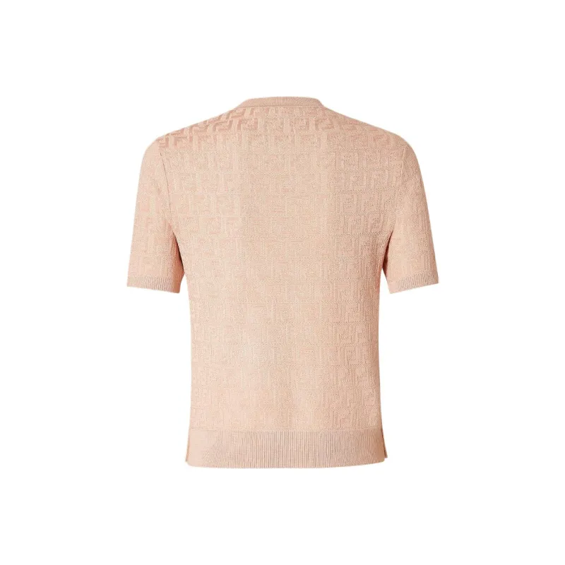 FENDI FF jacquard T shirt-1