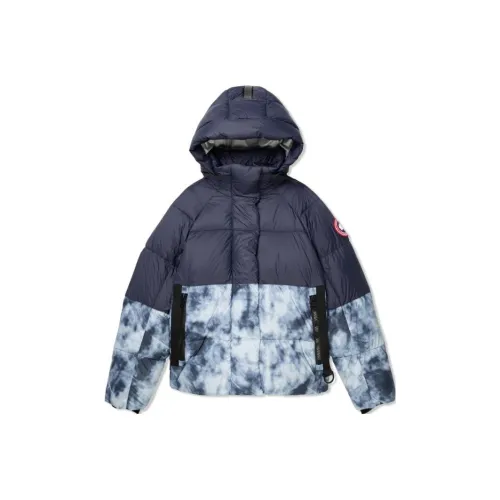 Canada Goose Regeneration Series Down Jackets Women's Dark Blue/Misty Camouflage/Light Gray Multicolor