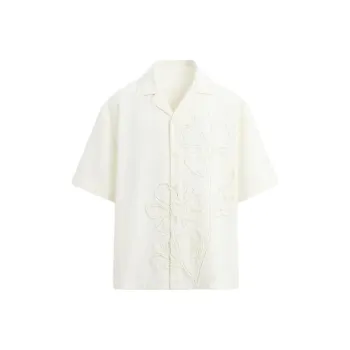 ZARA Shirts Men Frosted White