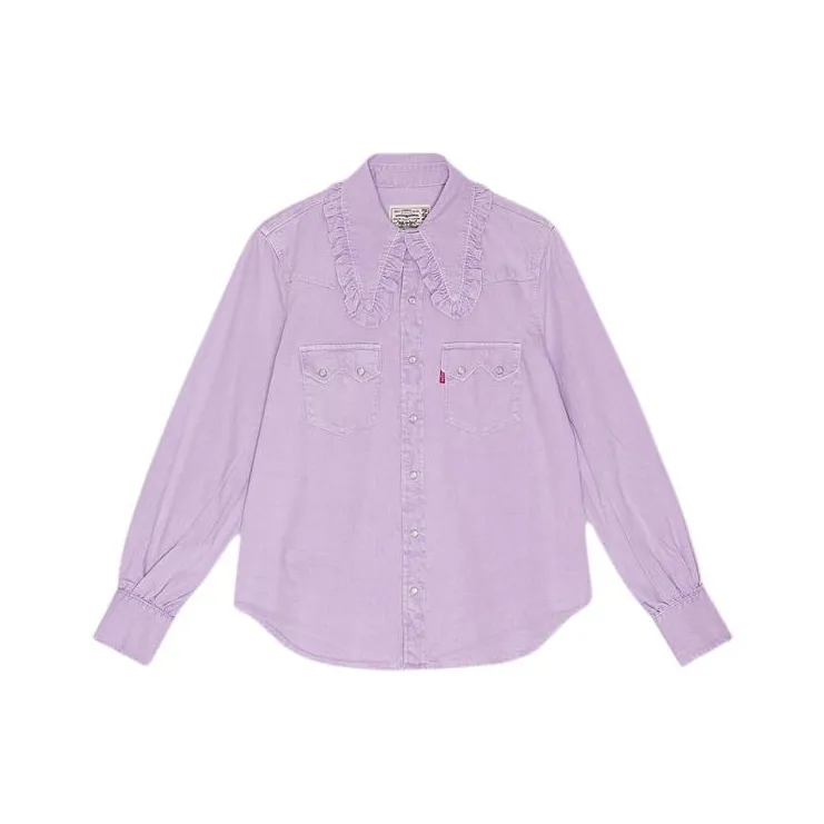 GANNI x Levi's Shirt Women's Purple-0