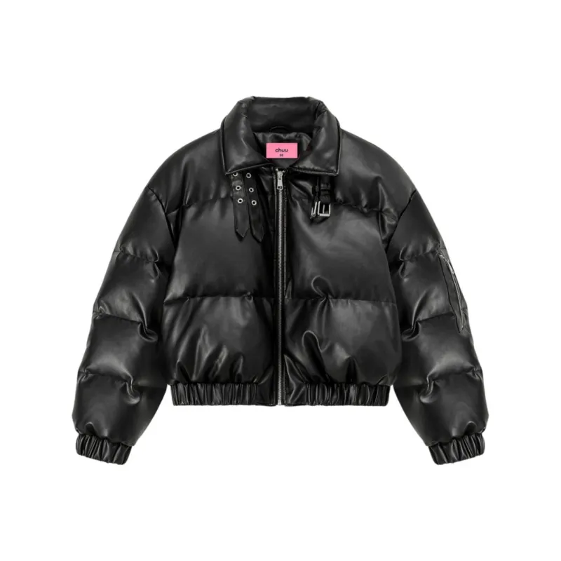 CHUU 24FW Cloud Cream Puff Down Jacket Women's-6