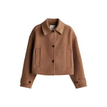 H&M Jackets Coats Women's Dark Beige