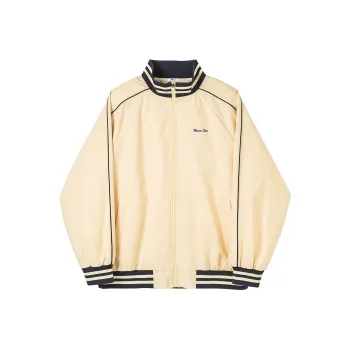 Warrior Huichao Riding The Wind Collection Jackets Coats Unisex Light Yellow