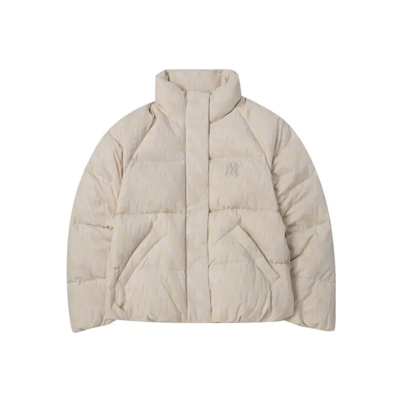 MLB Down Jacket Women's Light Beige-0