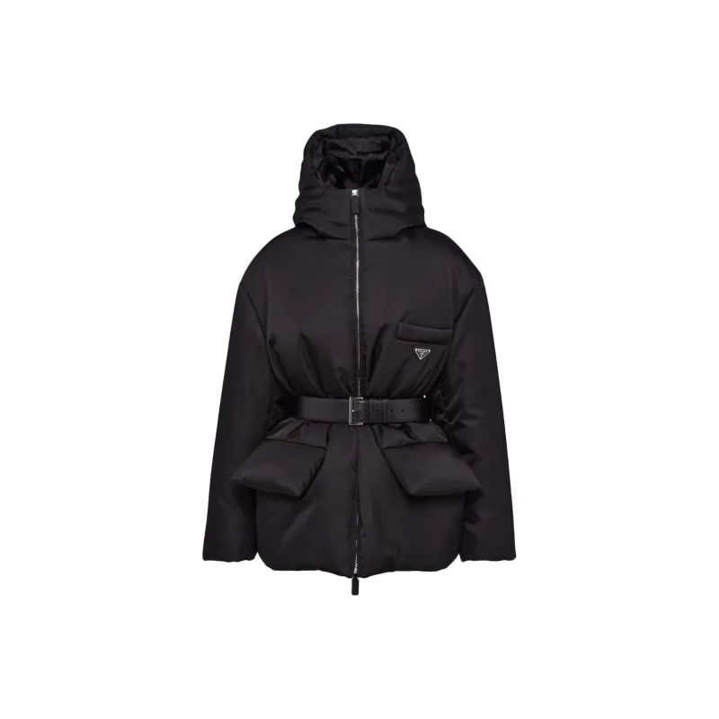 PRADA Re Nylon Hooded Down Jacket-0