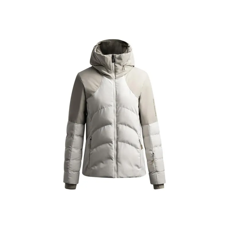 SALOMON S/MAX WARM JKT Jackets Coats Women's Earth Gray-0
