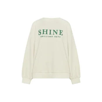 MEIYANG Sweatshirt Women's Gray White