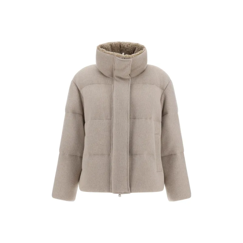 Brunello Cucinelli SS23 Jackets Coats Women's Khaki-0