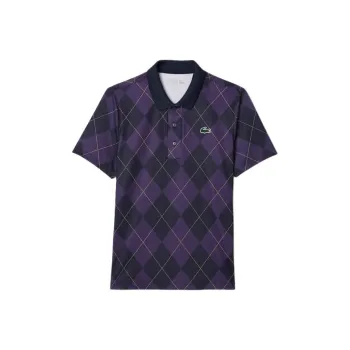 LACOSTE Polo Shirt Women's Purple