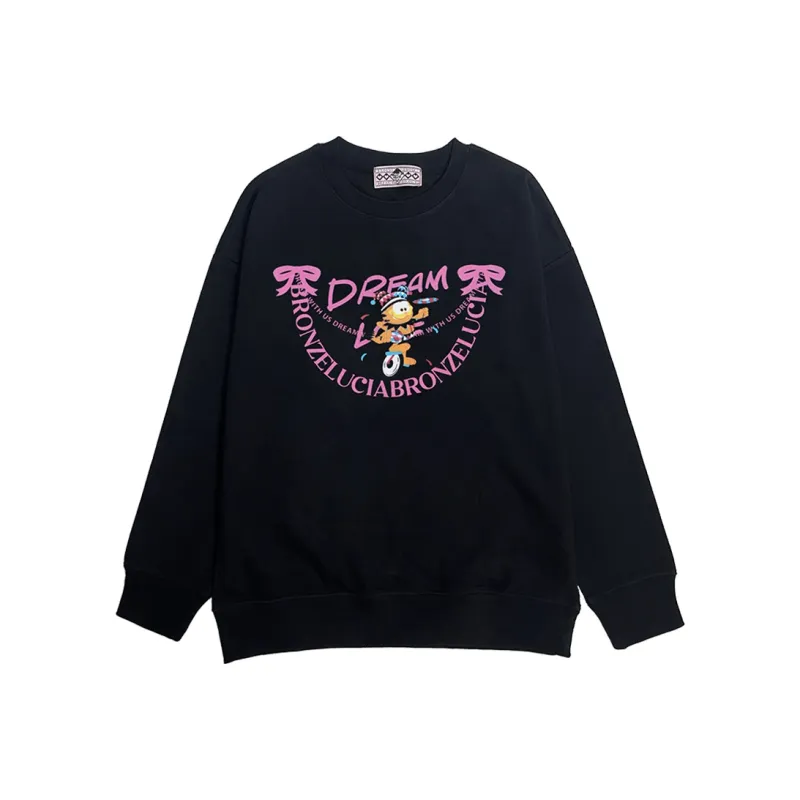 Bronze Lucia x JIAFEIMAO,LIANMINGKUAN Sweatshirt Unisex Black-0