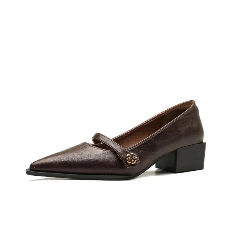 KATHRYN WILSON Chunky Heel High Heels 4cm Women's-1