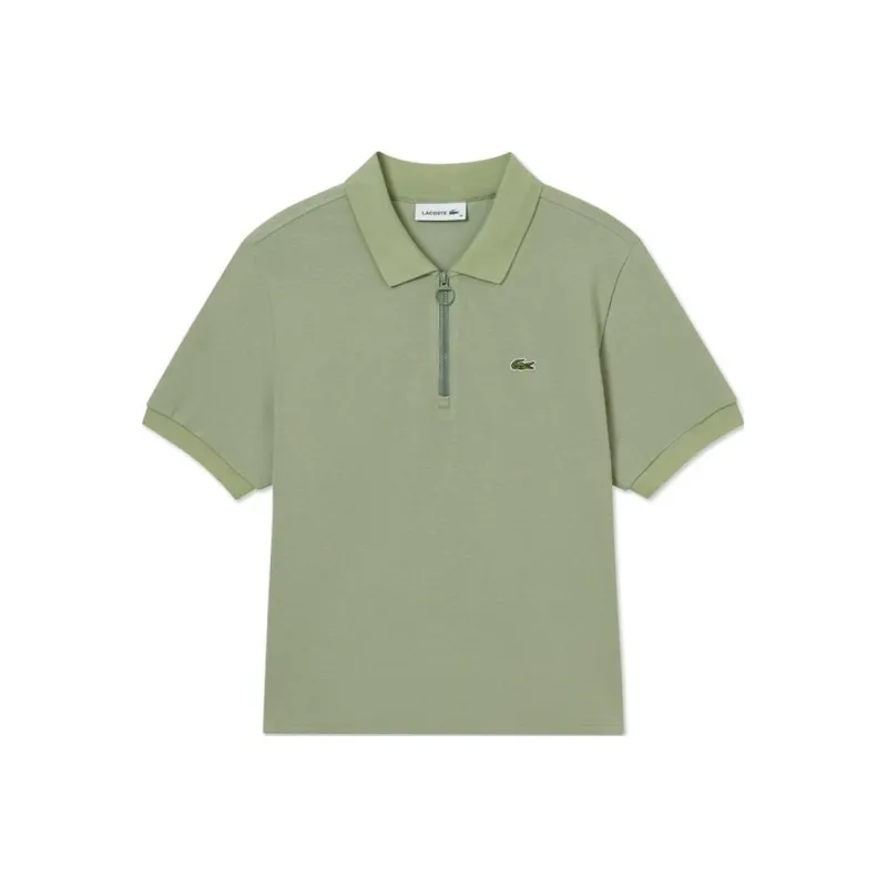 LACOSTE SS25 Polo Shirt Women's Pea Green-0
