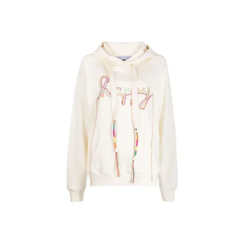 Mira Mikati 화이트 여성 맨투맨