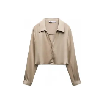 ZARA Shirts Women's Sand