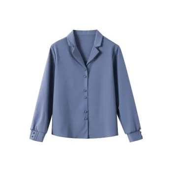 Huagaa Shirts Women's Blue