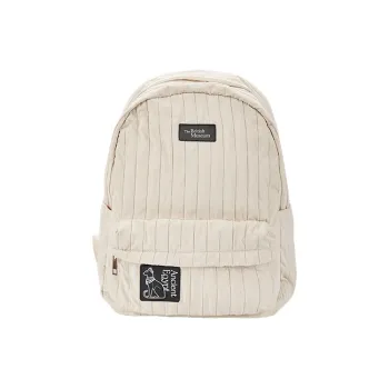 The British Museum Fabric Backpack Women's Beige