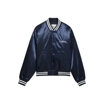 ARITZIA Aritzia Masa Satin Bomber Jackets Coats Women's Admiral/Admiral Color