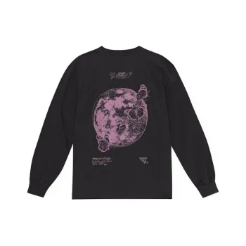 GANNI Logo Printed Crewneck T Shirt