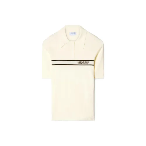 OFF WHITE Short sleeved Polo Shirt